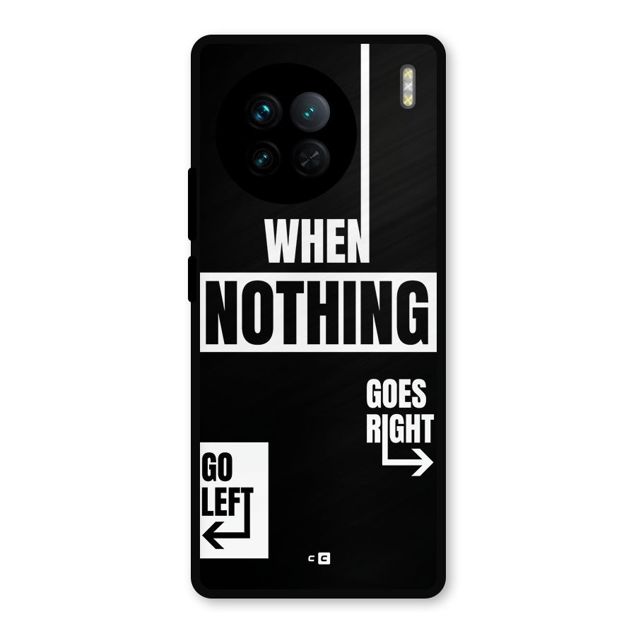 Alternate Plan Metal Back Case for Vivo X90