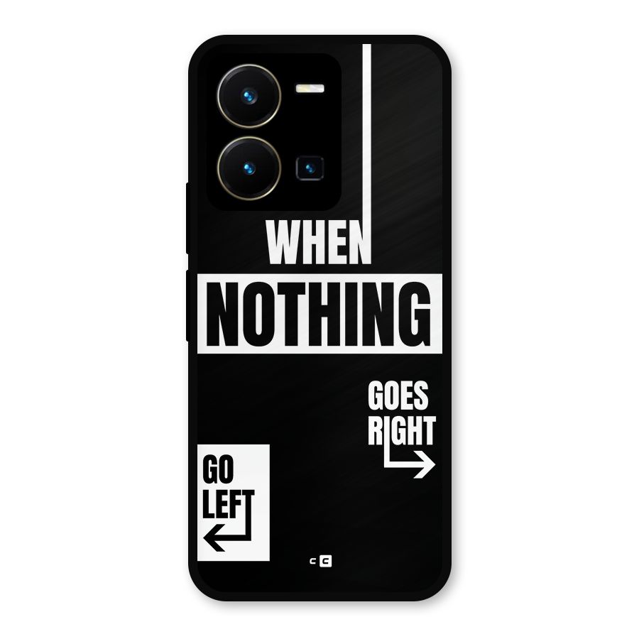 Alternate Plan Metal Back Case for Vivo Y35