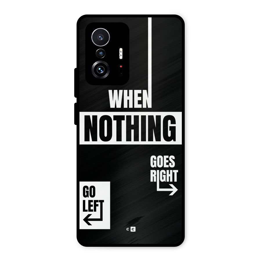 Alternate Plan Metal Back Case for Xiaomi 11T Pro