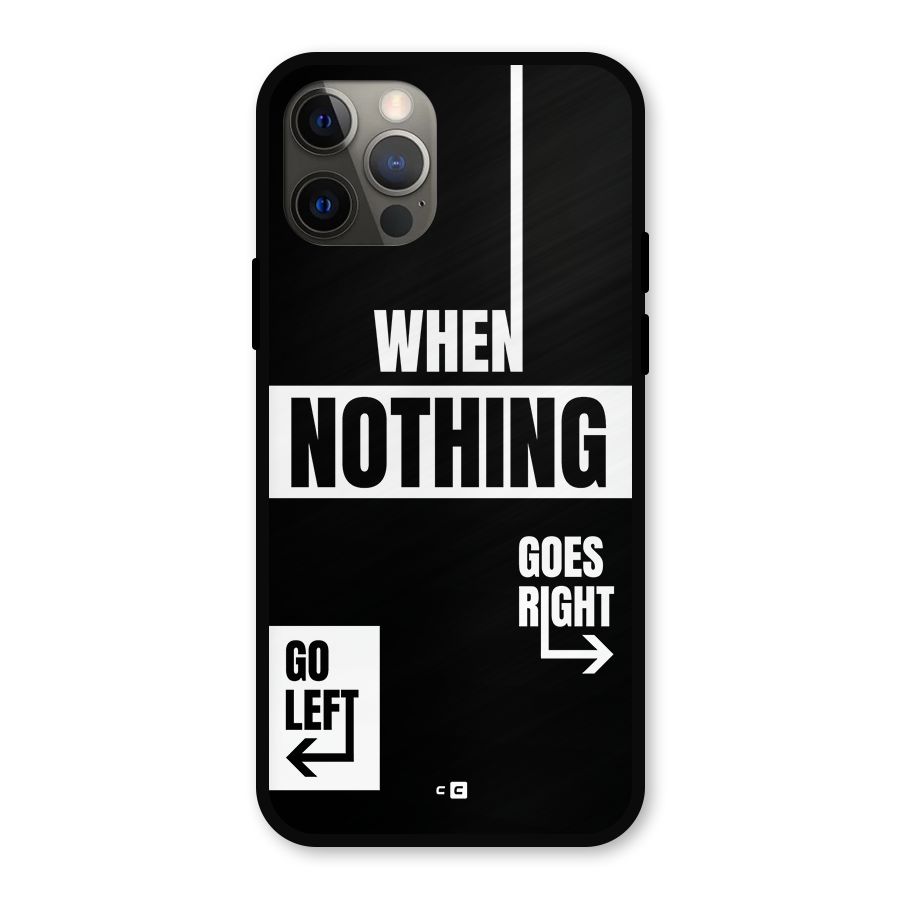 Alternate Plan Metal Back Case for iPhone 12 Pro