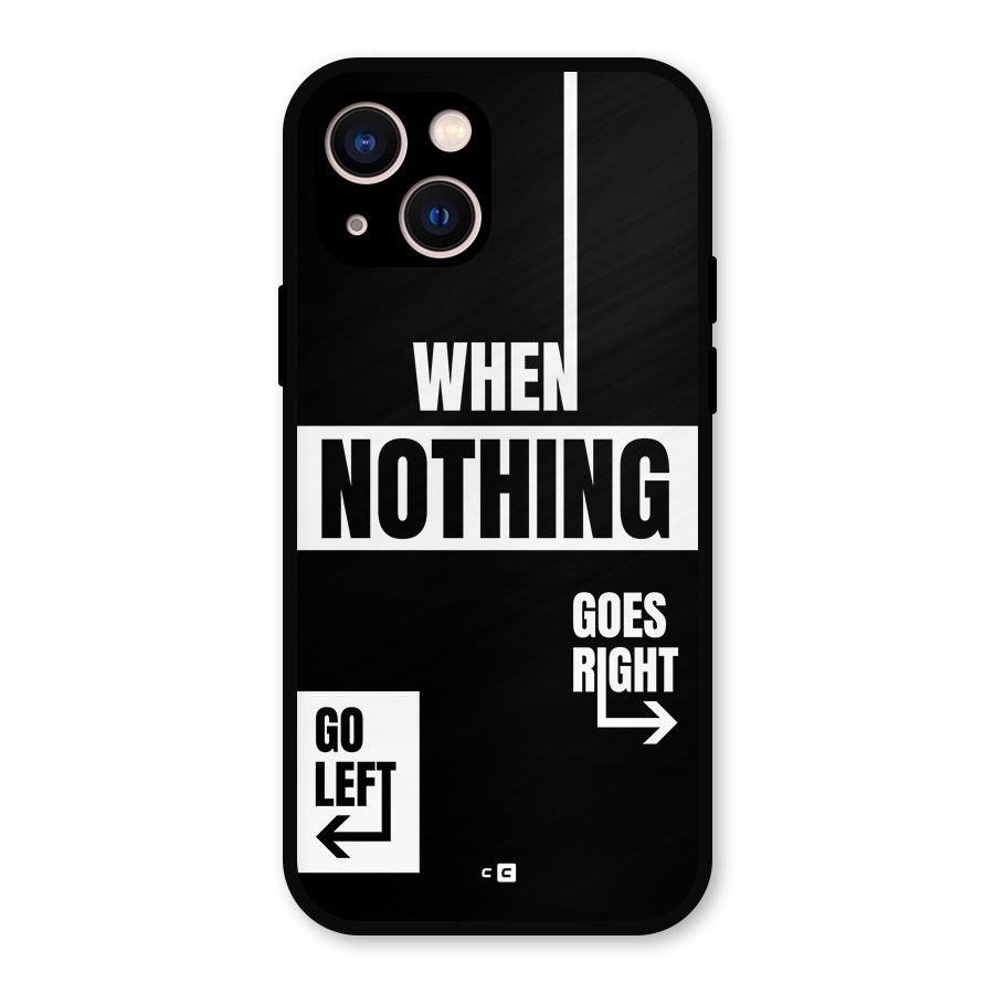Alternate Plan Metal Back Case for iPhone 13