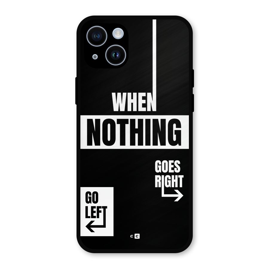 Alternate Plan Metal Back Case for iPhone 14