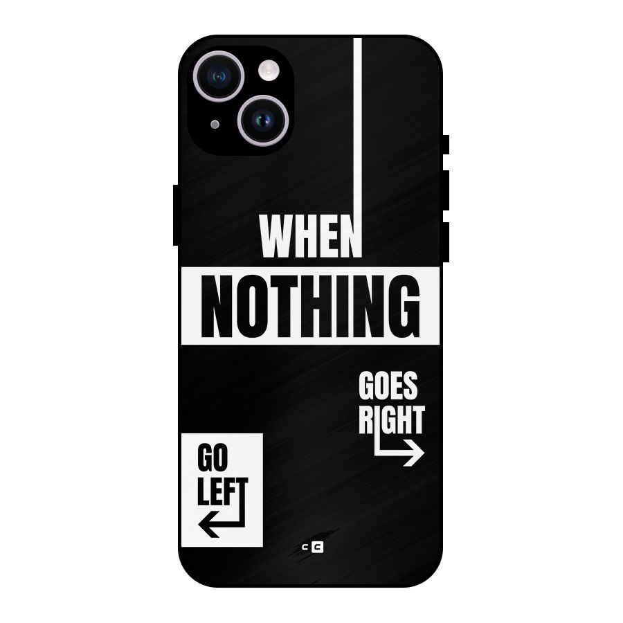 Alternate Plan Metal Back Case for iPhone 14 Plus