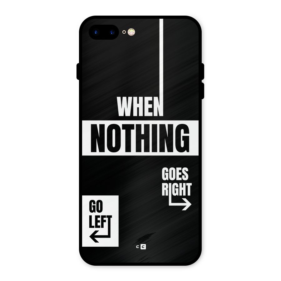 Alternate Plan Metal Back Case for iPhone 8 Plus