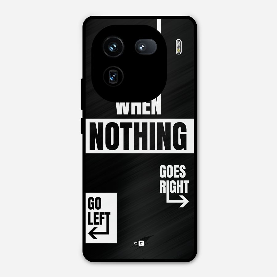 Alternate Plan Metal Back Case for iQOO 12