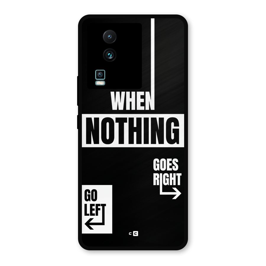 Alternate Plan Metal Back Case for iQOO Neo 7