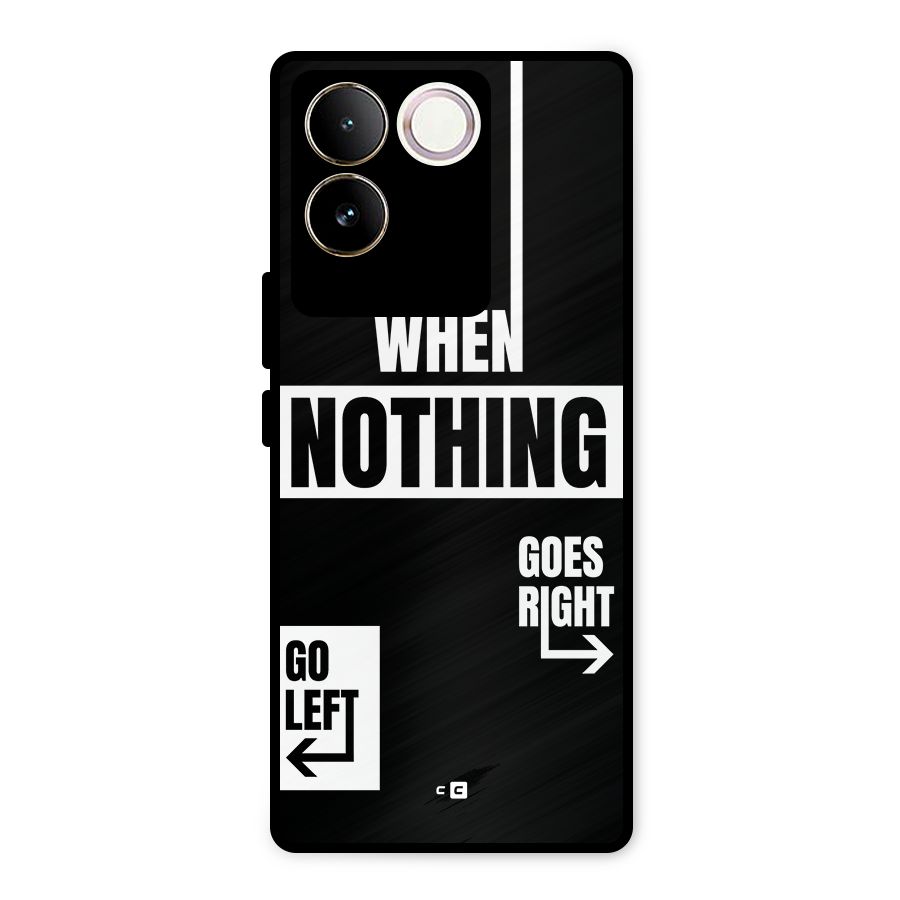 Alternate Plan Metal Back Case for iQOO Z7 Pro