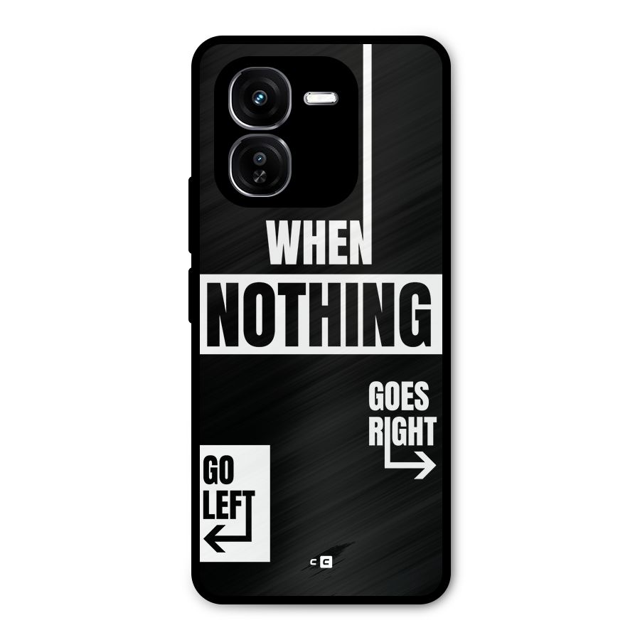 Alternate Plan Metal Back Case for iQOO Z9x