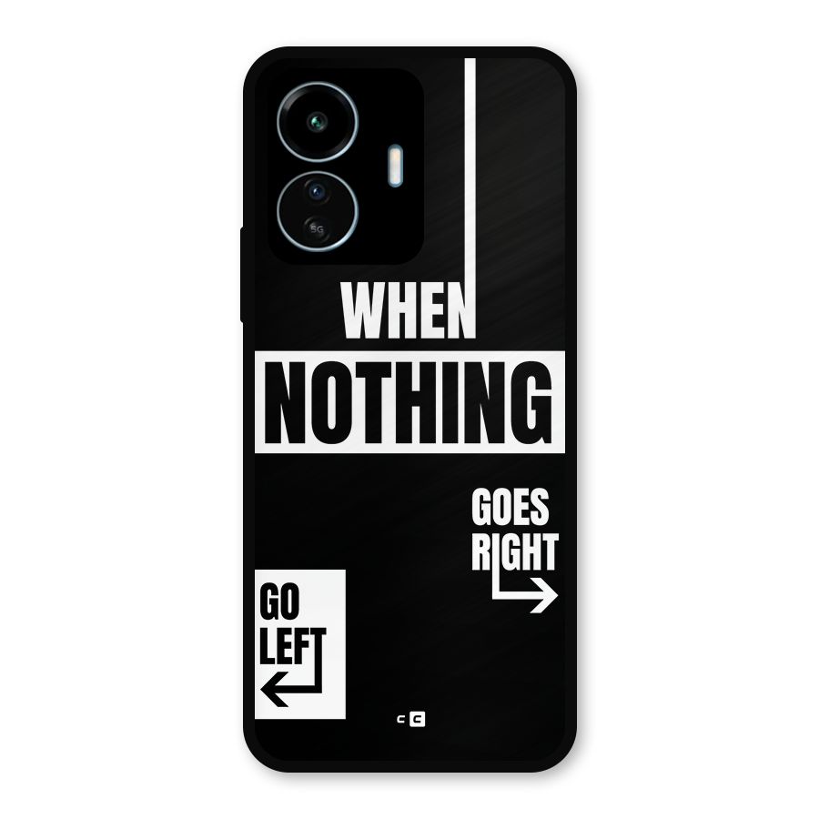 Alternate Plan Metal Back Case for vivo iQOO Z6 Lite 5G