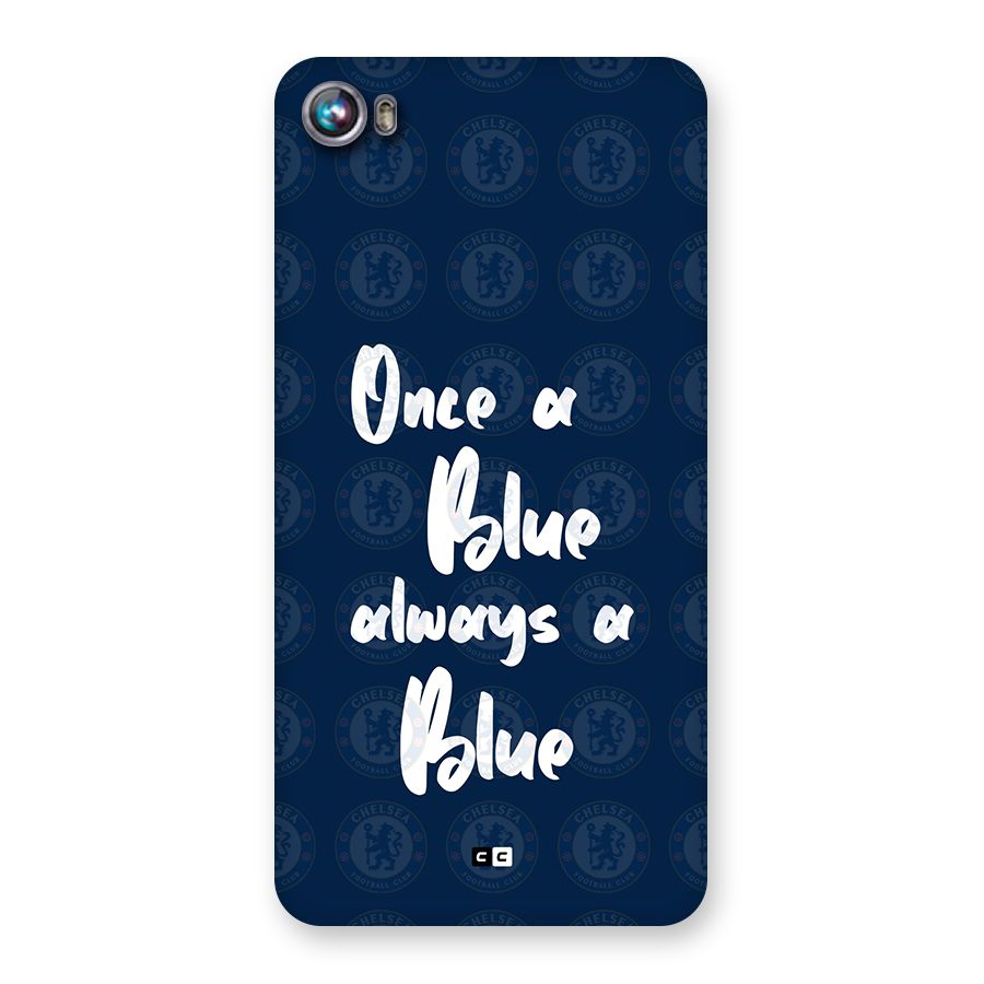 Always A Blue Back Case for Canvas Fire 4 (A107)