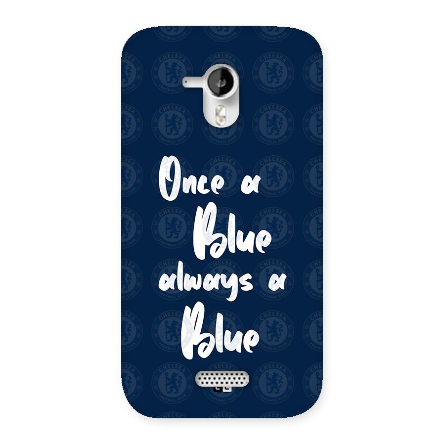 Always A Blue Back Case for Canvas HD A116