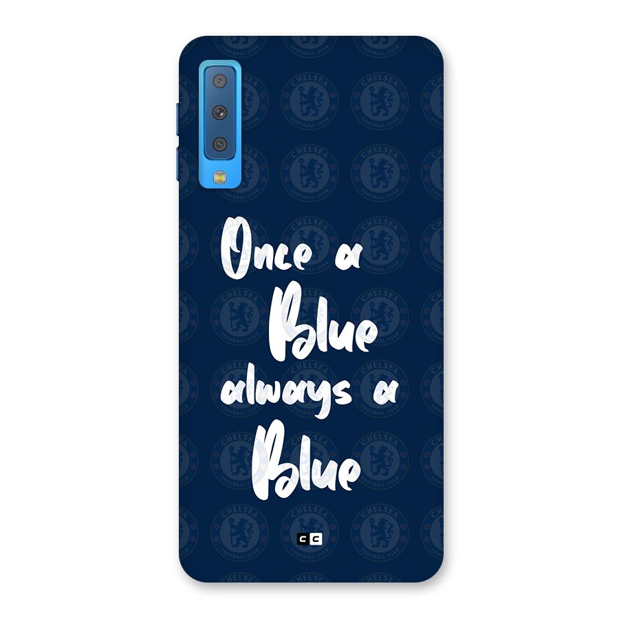 Always A Blue Back Case for Galaxy A7 (2018)