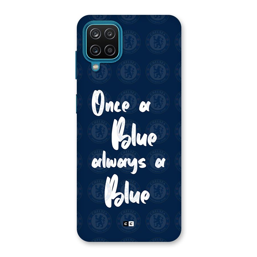 Always A Blue Back Case for Galaxy M12