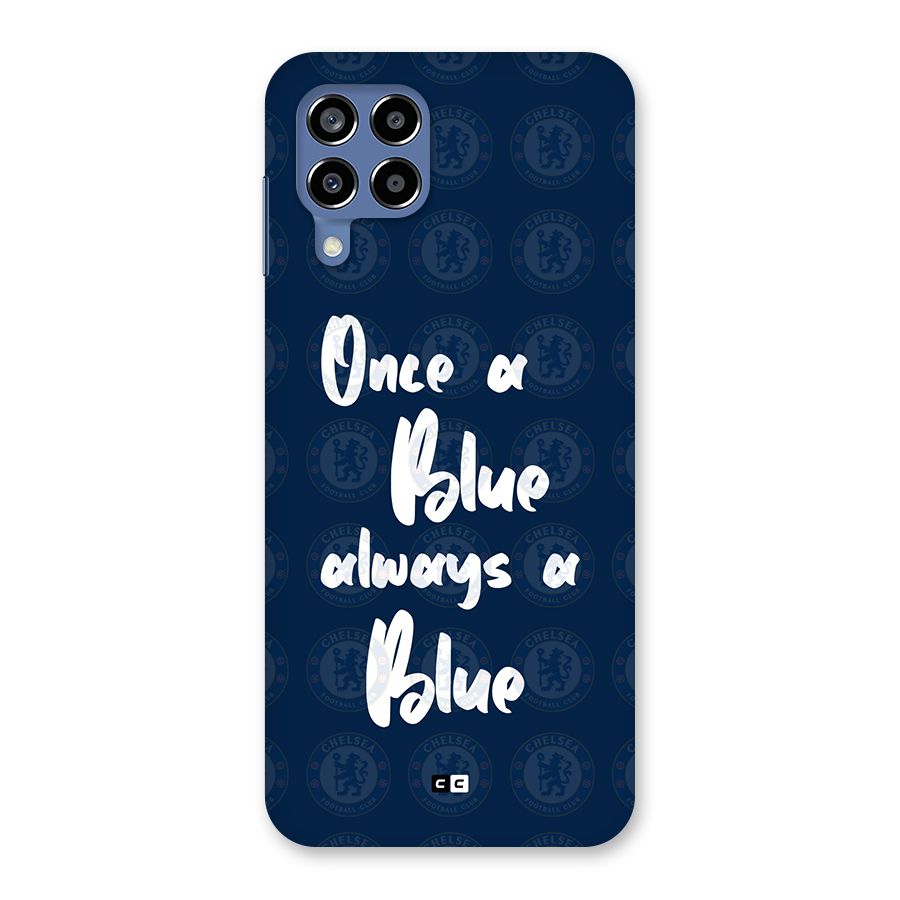 Always A Blue Back Case for Galaxy M53 5G