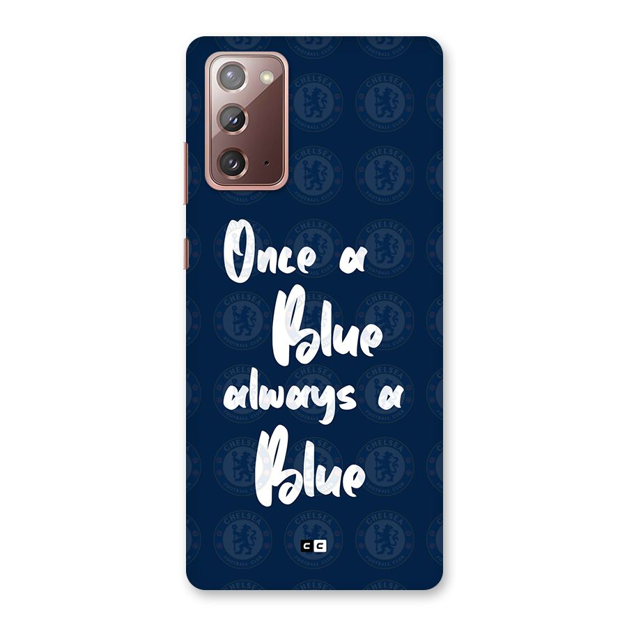Always A Blue Back Case for Galaxy Note 20