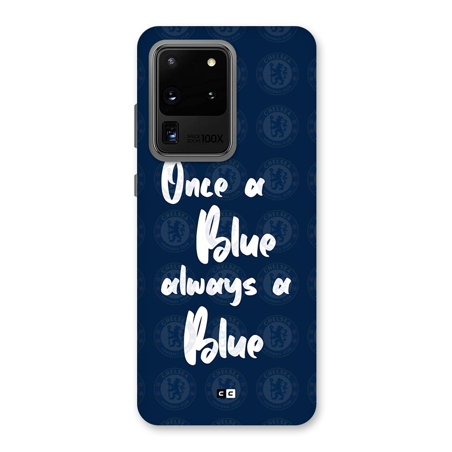 Always A Blue Back Case for Galaxy S20 Ultra