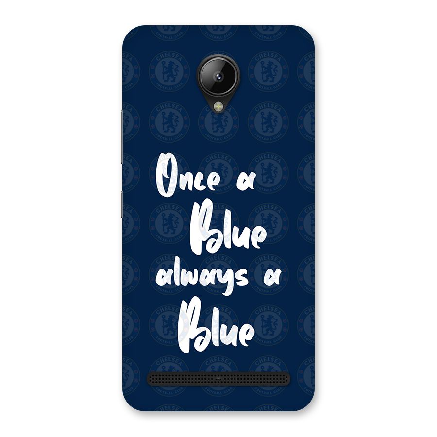 Always A Blue Back Case for Lenovo C2