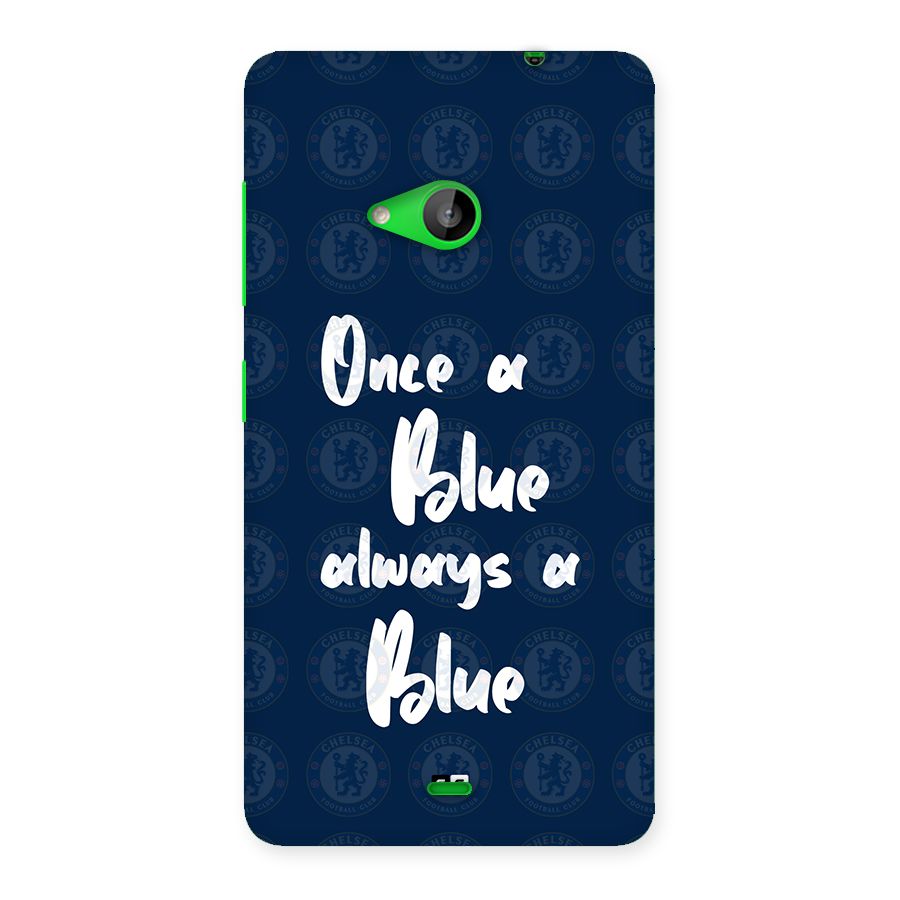 Always A Blue Back Case for Lumia 535