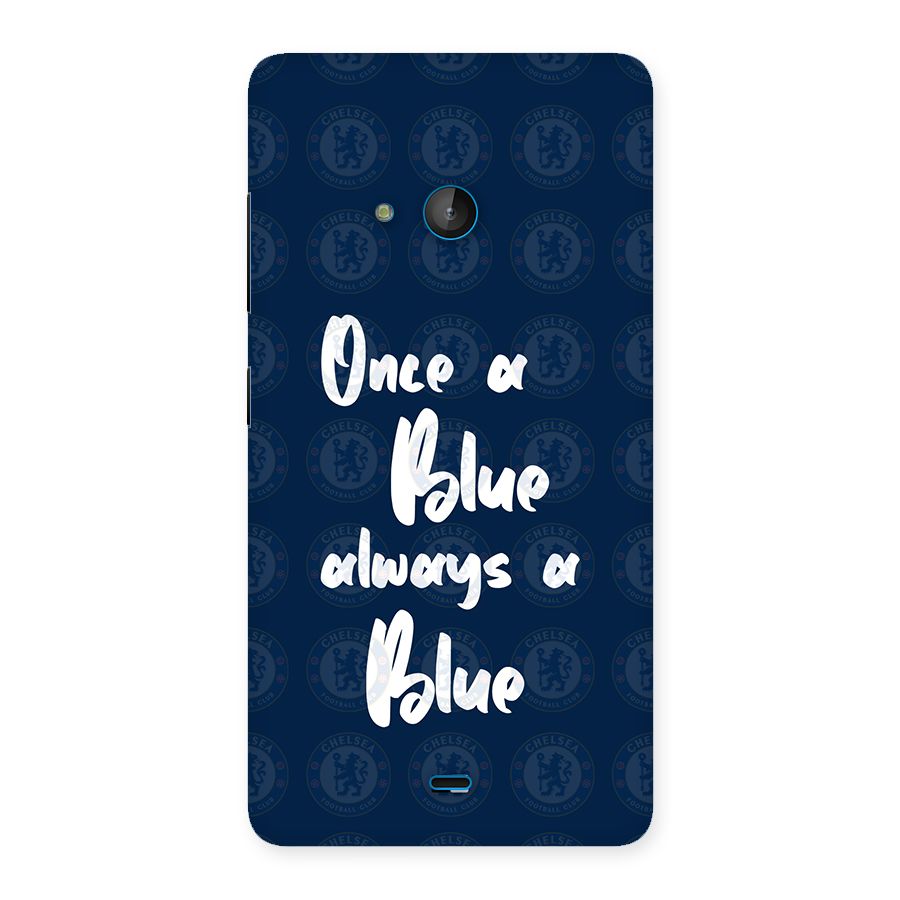 Always A Blue Back Case for Lumia 540