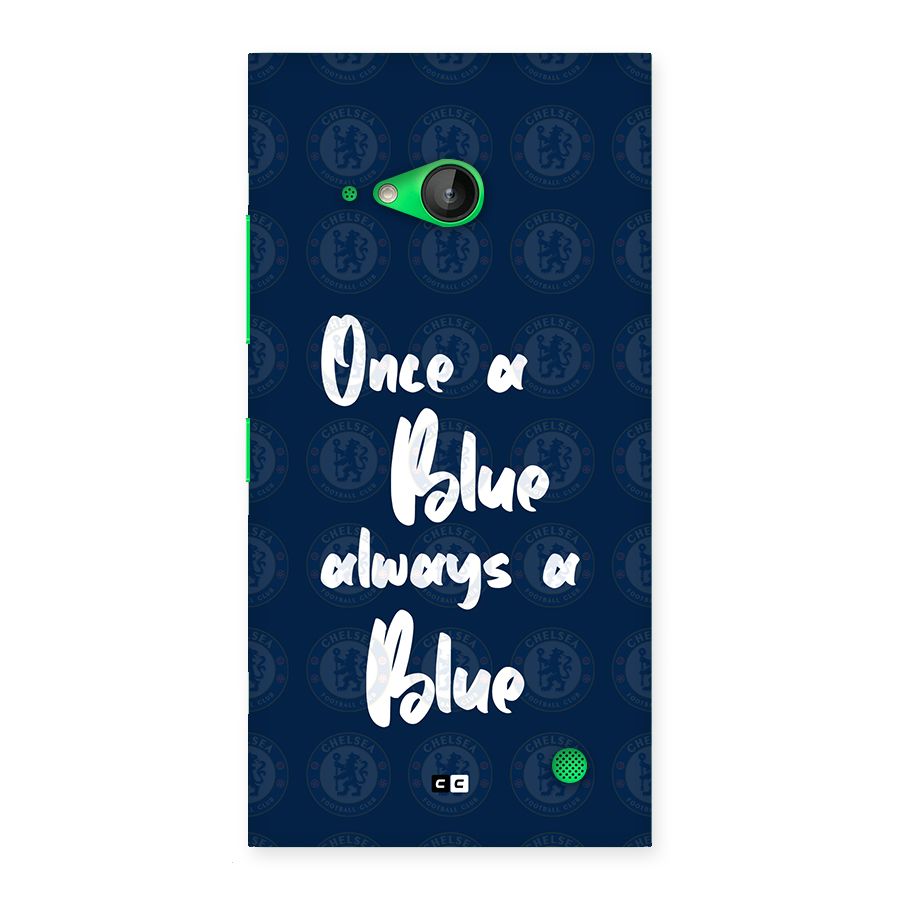 Always A Blue Back Case for Lumia 730