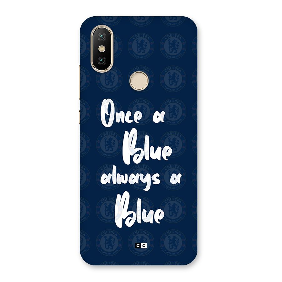 Always A Blue Back Case for Mi A2