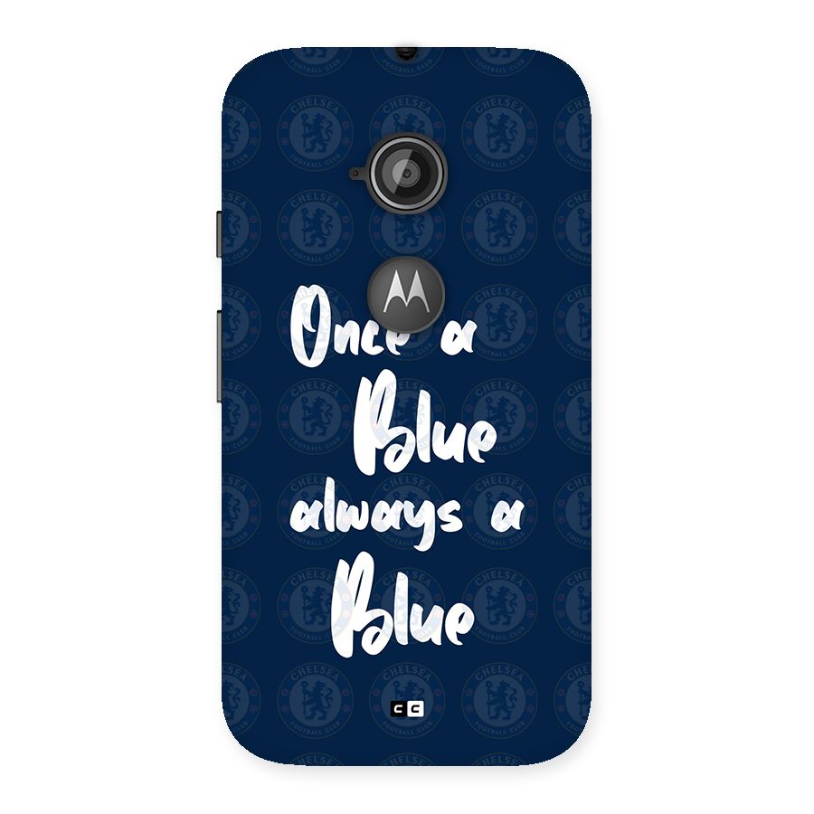 Always A Blue Back Case for Moto E 2nd Gen