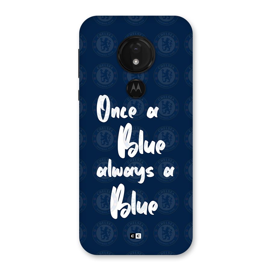 Always A Blue Back Case for Moto G7 Power