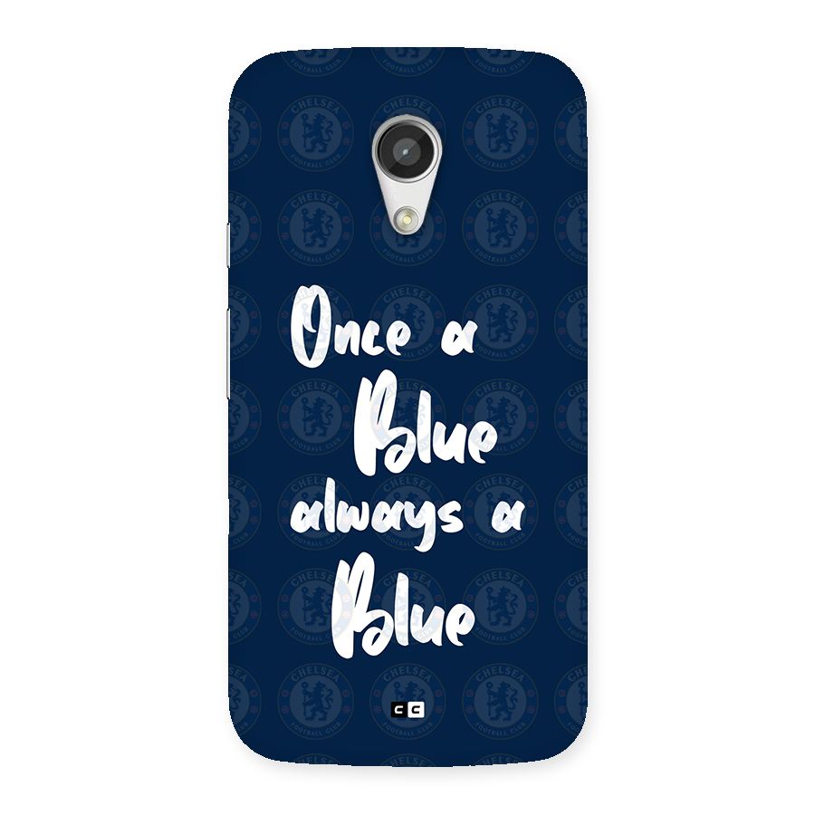 Always A Blue Back Case for Moto G 2nd Gen