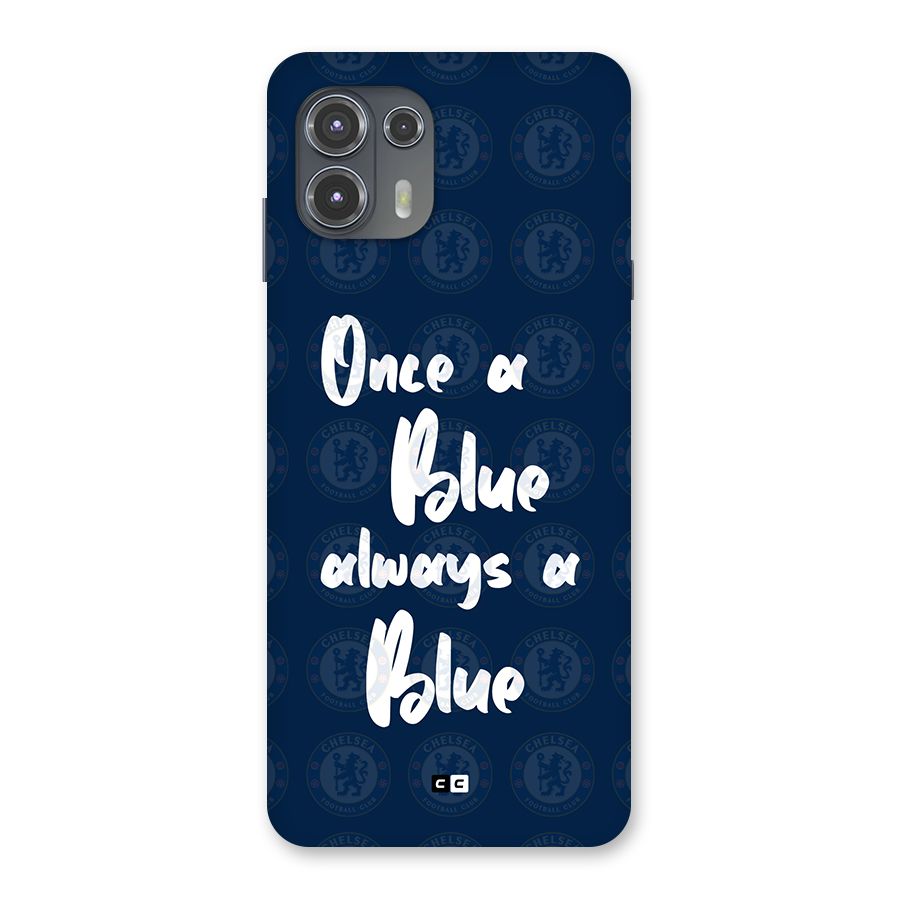 Always A Blue Back Case for Motorola Edge 20 Fusion