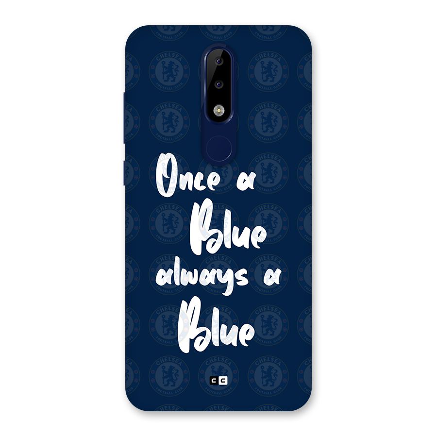 Always A Blue Back Case for Nokia 5.1 Plus