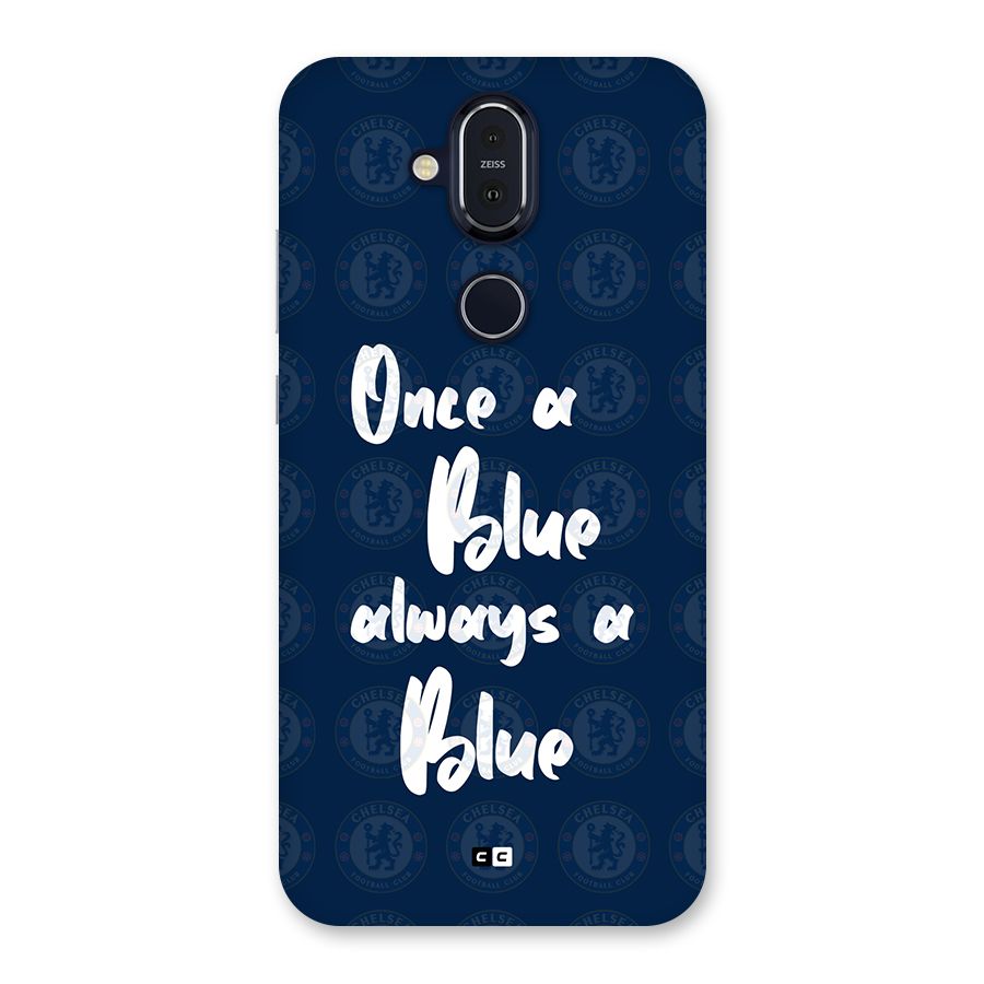 Always A Blue Back Case for Nokia 8.1