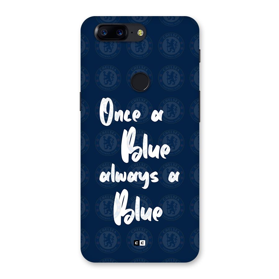 Always A Blue Back Case for OnePlus 5T