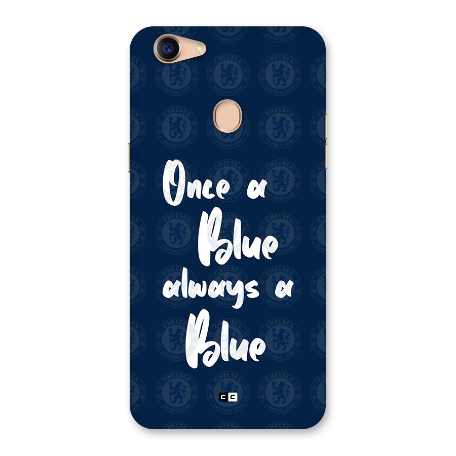 Always A Blue Back Case for Oppo F5