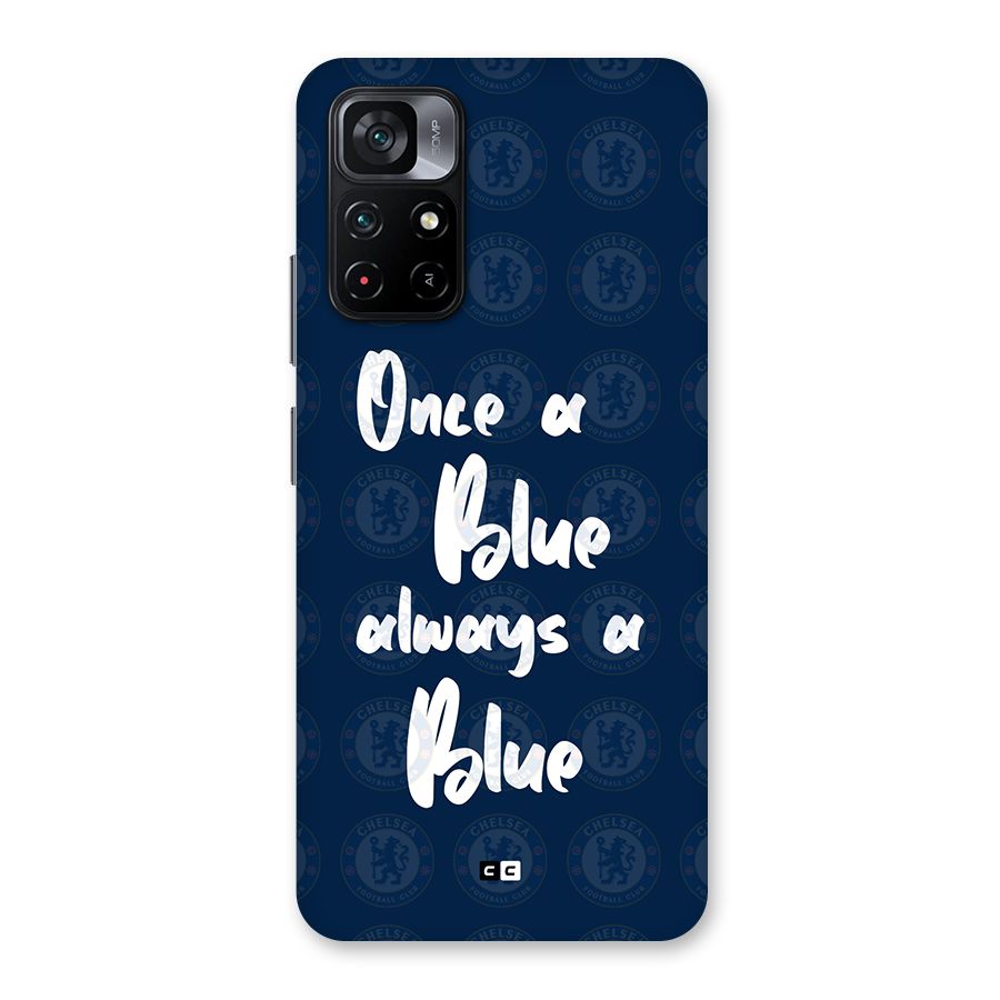 Always A Blue Back Case for Poco M4 Pro 5G