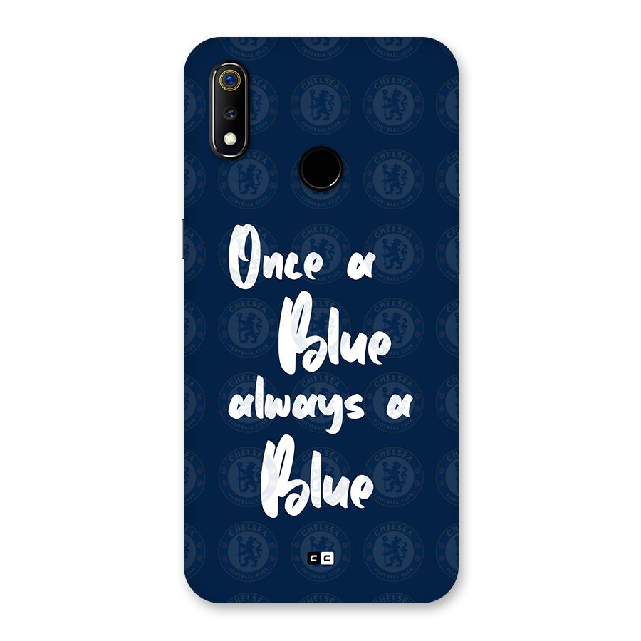 Always A Blue Back Case for Realme 3