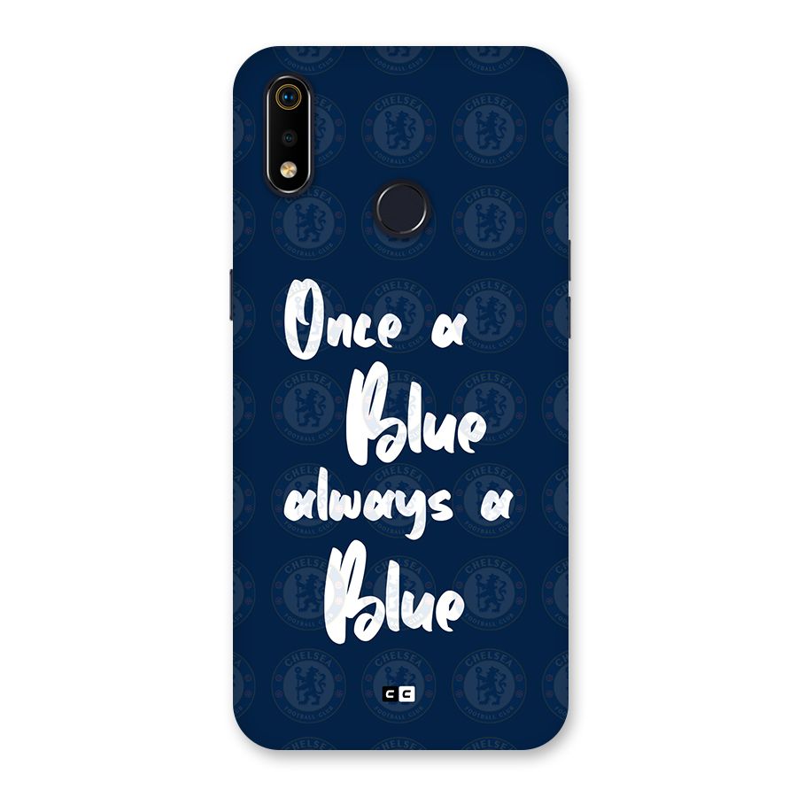 Always A Blue Back Case for Realme 3i
