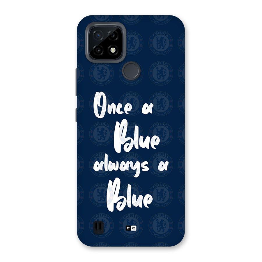 Always A Blue Back Case for Realme C21
