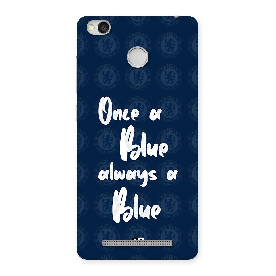 Always A Blue Back Case for Redmi 3S Prime