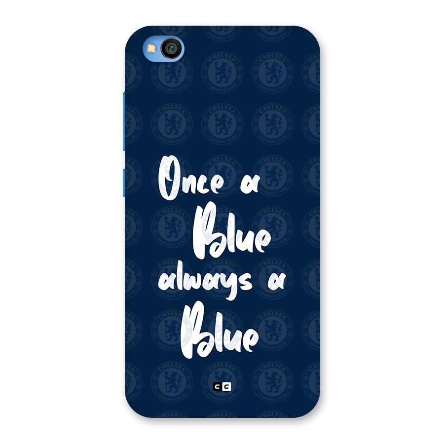 Always A Blue Back Case for Redmi Go