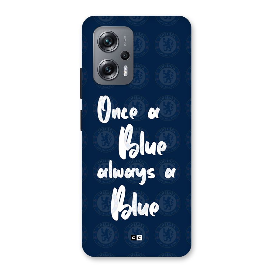 Always A Blue Back Case for Redmi K50i