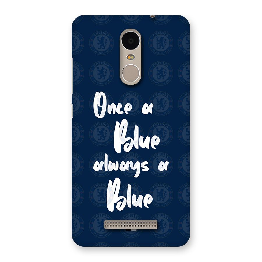Always A Blue Back Case for Redmi Note 3