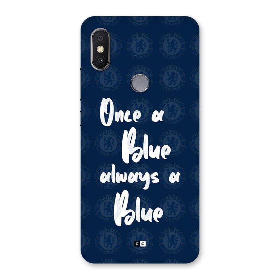 Always A Blue Back Case for Redmi Y2