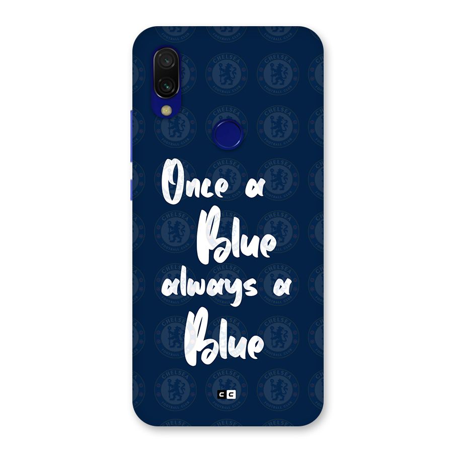 Always A Blue Back Case for Redmi Y3