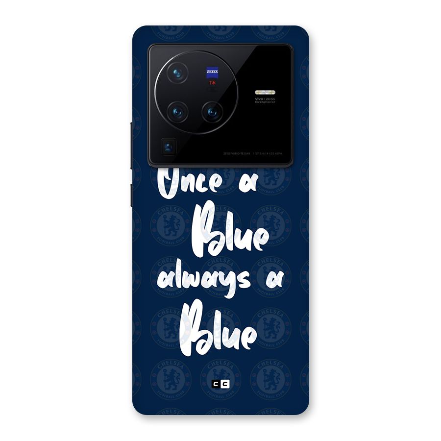 Always A Blue Back Case for Vivo X80 Pro