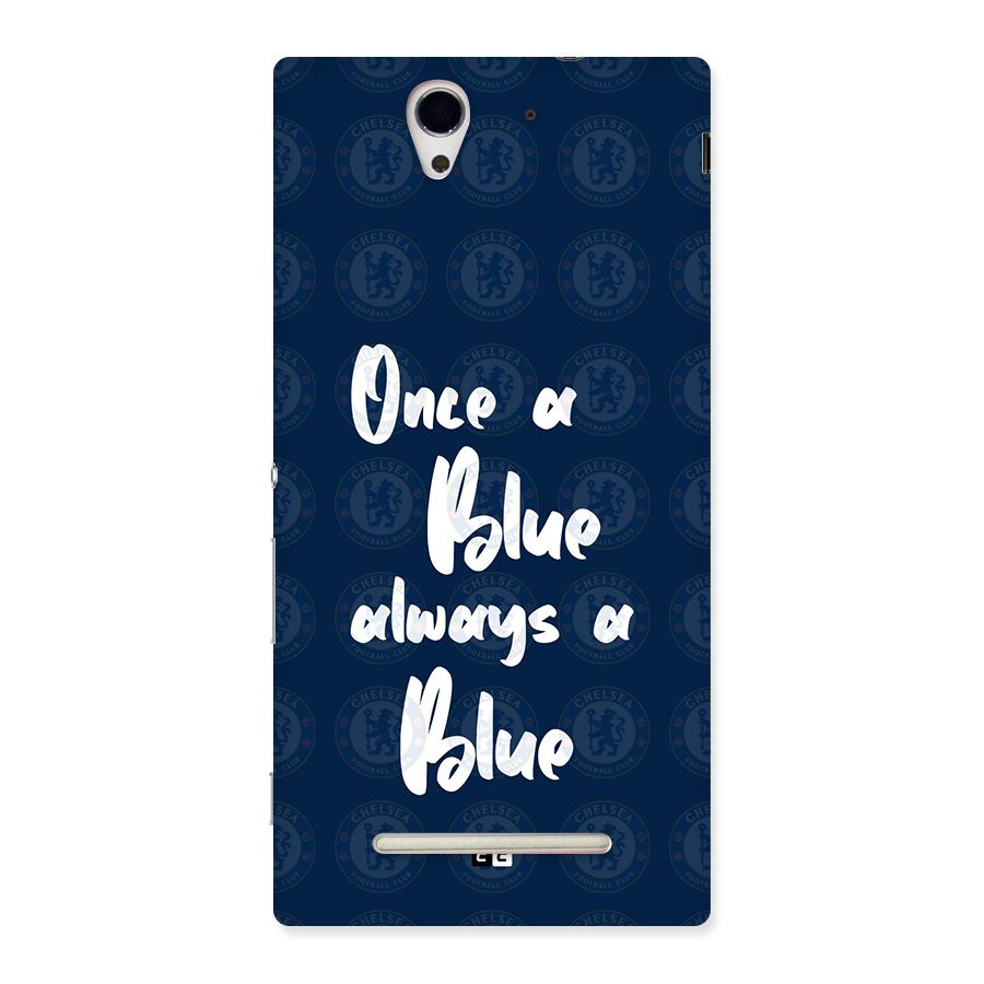 Always A Blue Back Case for Xperia C3