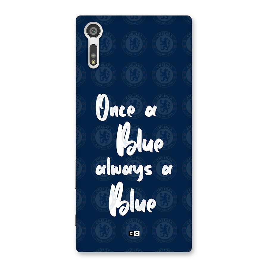 Always A Blue Back Case for Xperia XZ