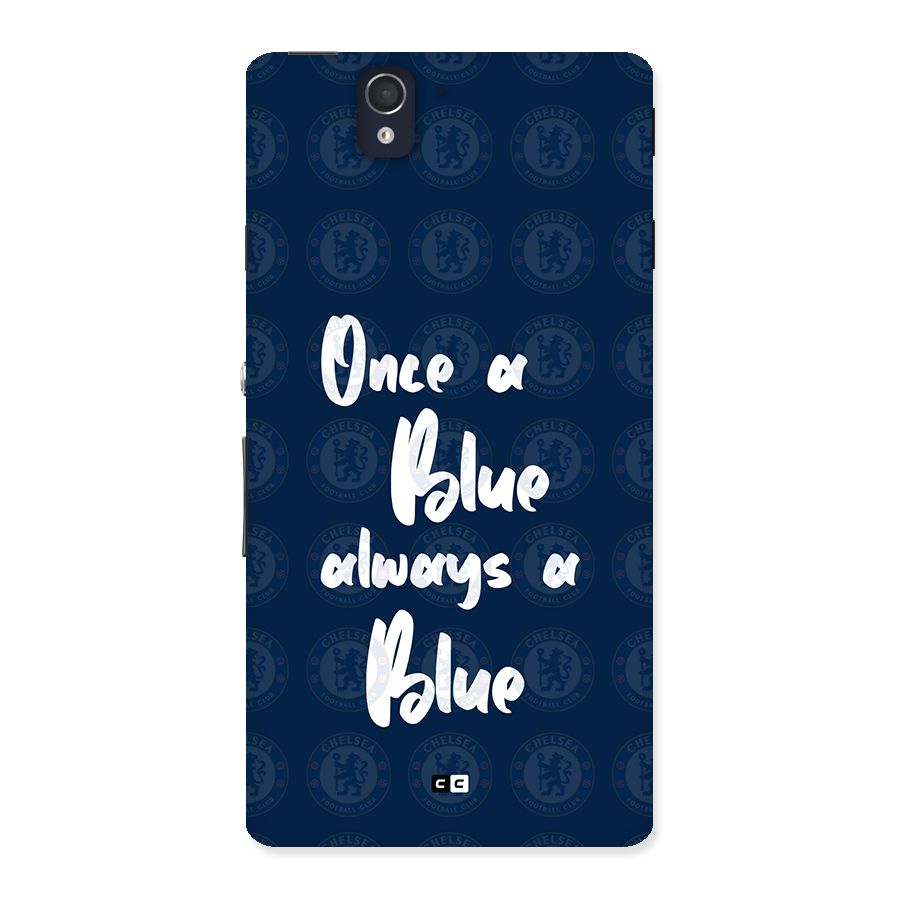 Always A Blue Back Case for Xperia Z