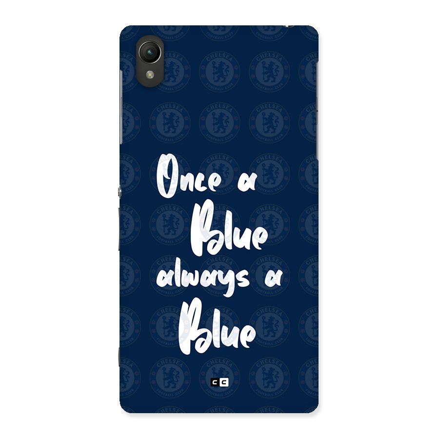 Always A Blue Back Case for Xperia Z2
