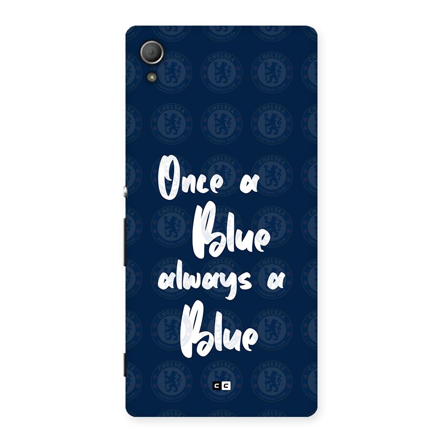 Always A Blue Back Case for Xperia Z3 Plus