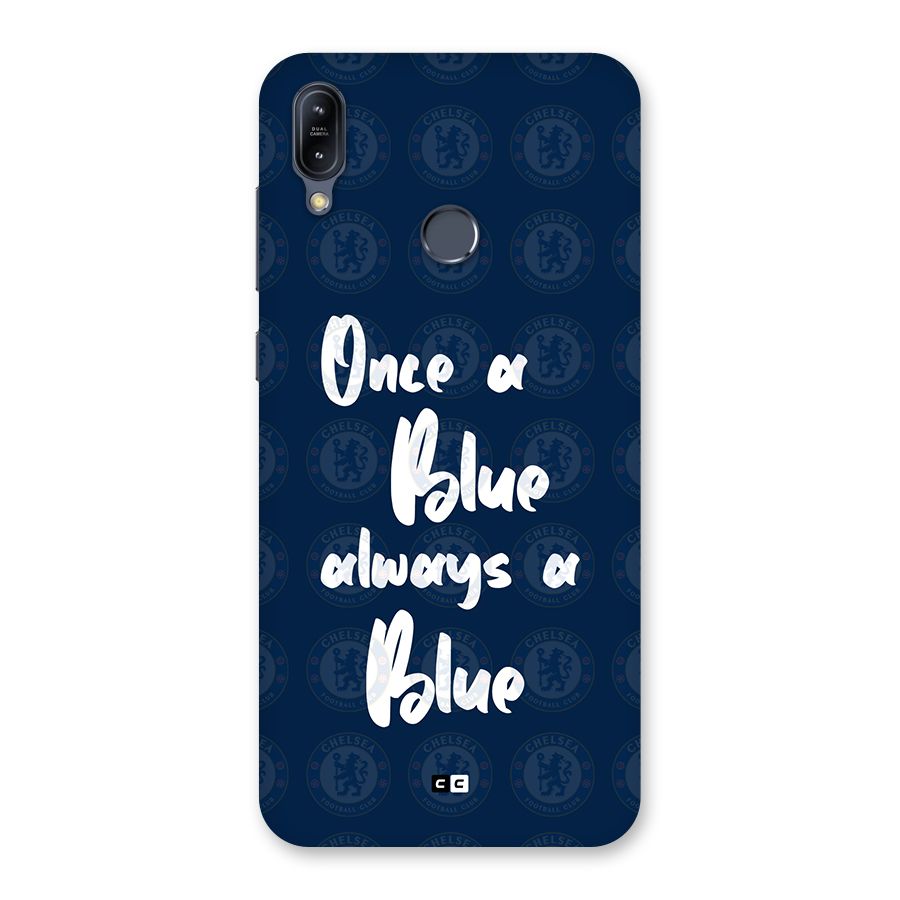 Always A Blue Back Case for Zenfone Max M2
